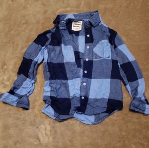 **3/$15** Girls flannel top